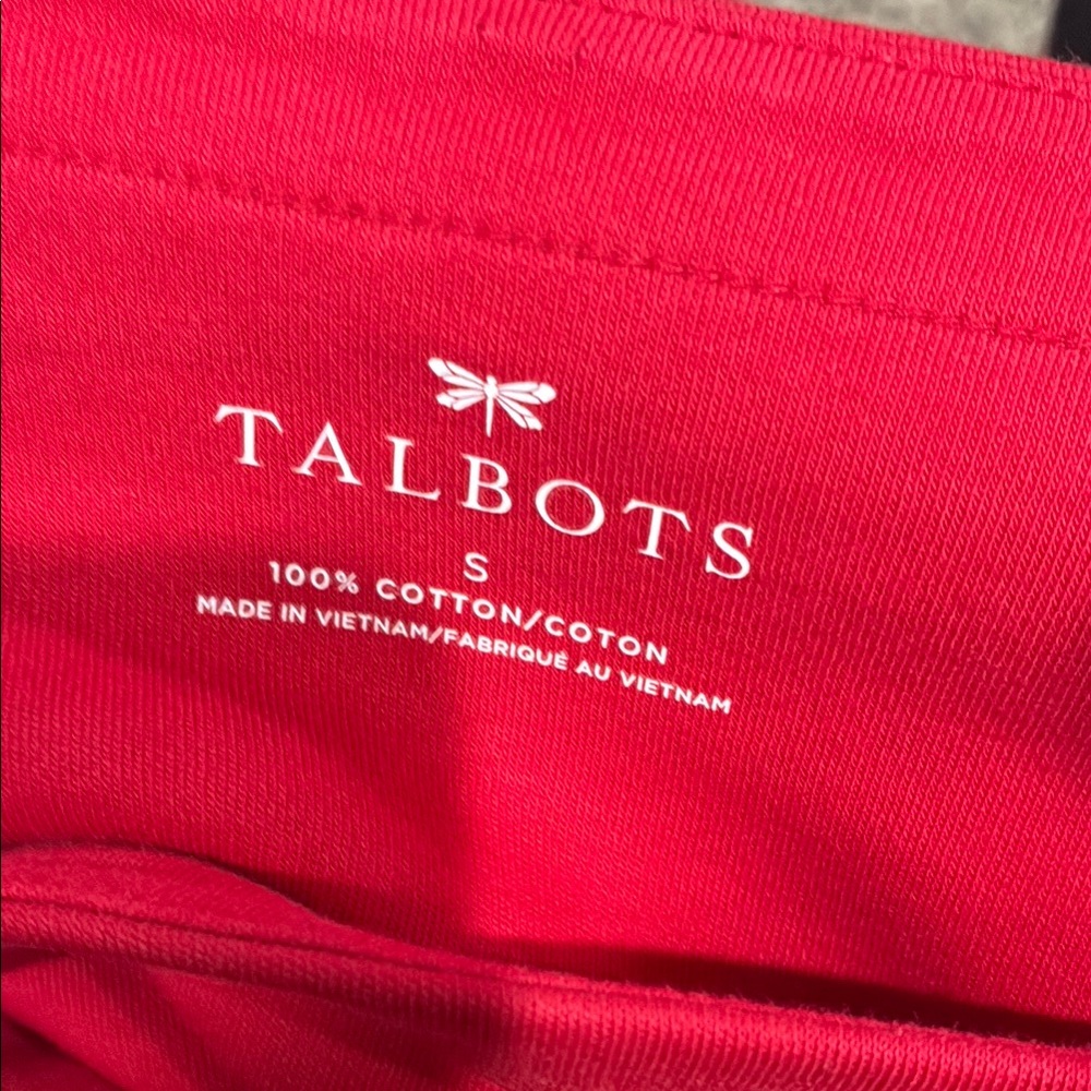 Talbots Red Women's Dress. Size Small. - Picture 7 of 11